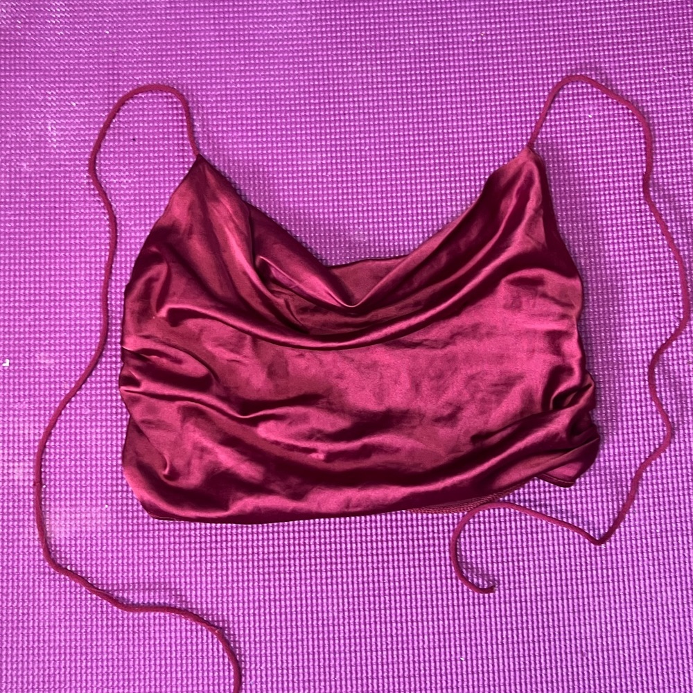 SHEIN Red crop top